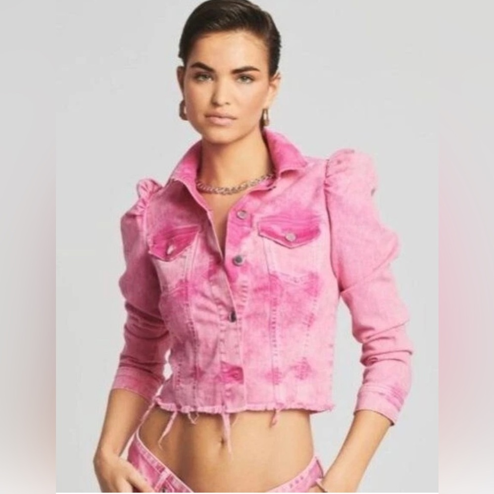 Retrofête RISSA cropped pink JACKET